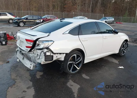 2021 Honda Accord Sport 2.0T из США, поврежденный, VIN 1HGCV2F33MA013273
